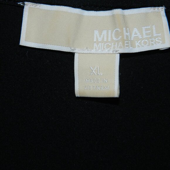 Michael Kors Chain Lace Up Dress Size XL (K-24) - Picture 3 of 5